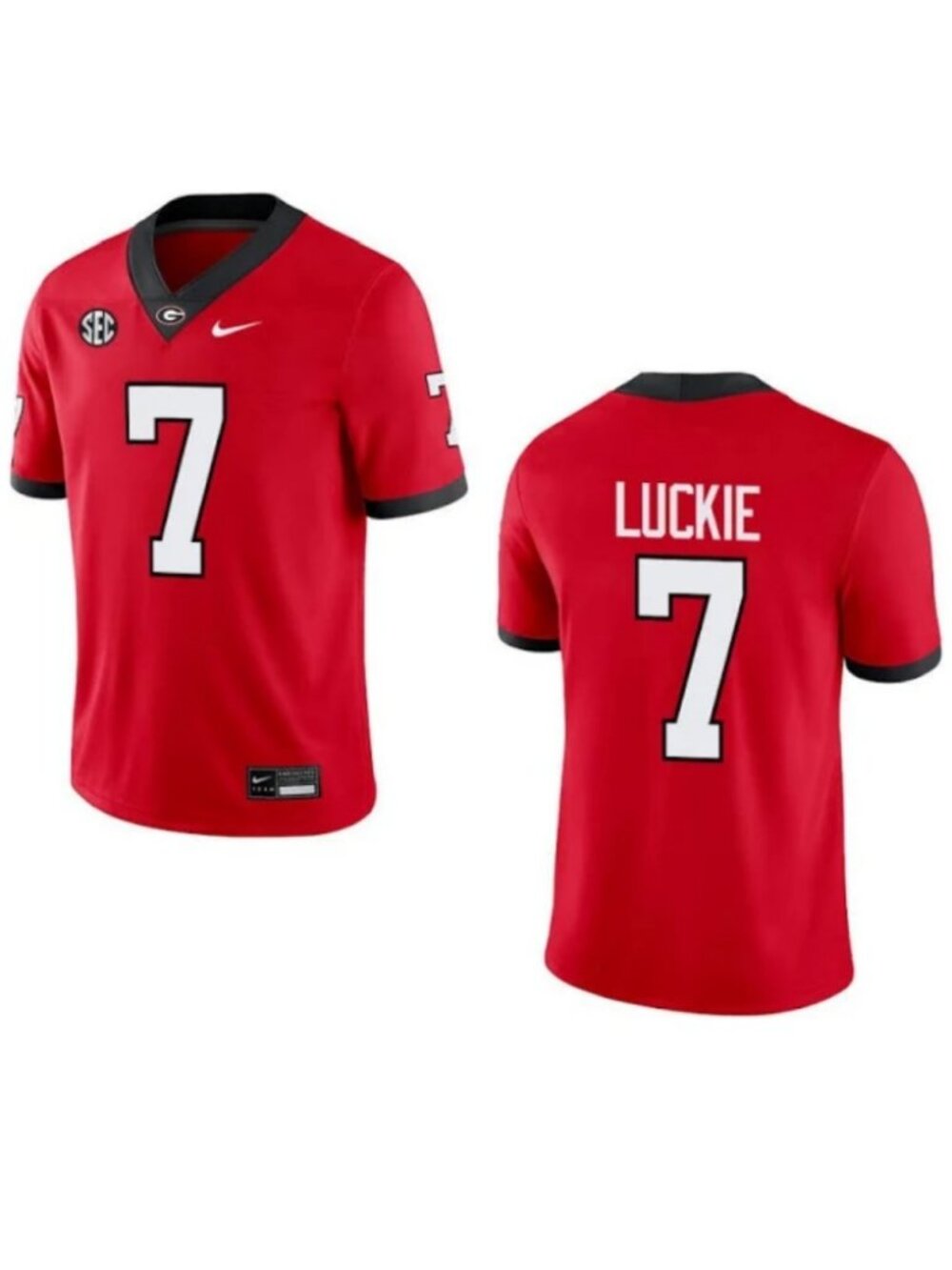 Adult Mens Lawson Luckie Red Stitched Jersey Vapor